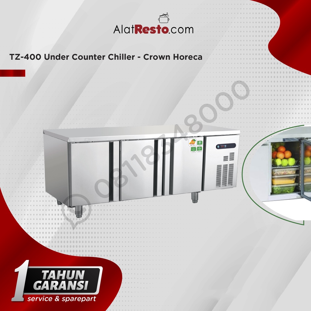 Under Counter Chiller TZ-400 Mesin Pendingin
