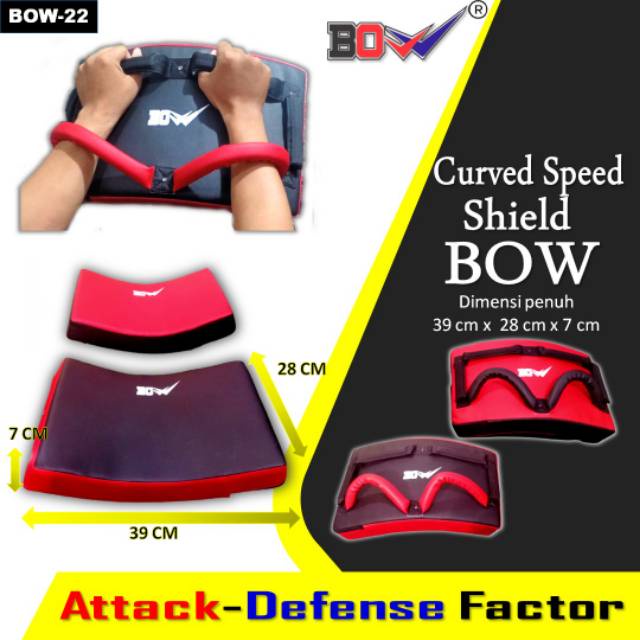 Target box bow speed shield kotak kecil melengkung tendangan taekwondo