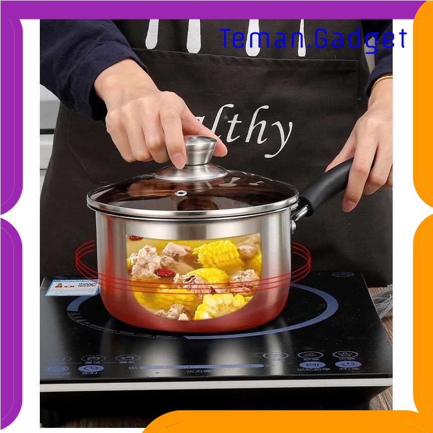 TG - DPR SI LAI FU Panci Masak Soup Milk Pot Stainless Steel 18cm - KC0406