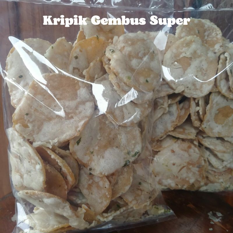 

kripik tempe gembus 500gr super gurih renyah kripik oncom