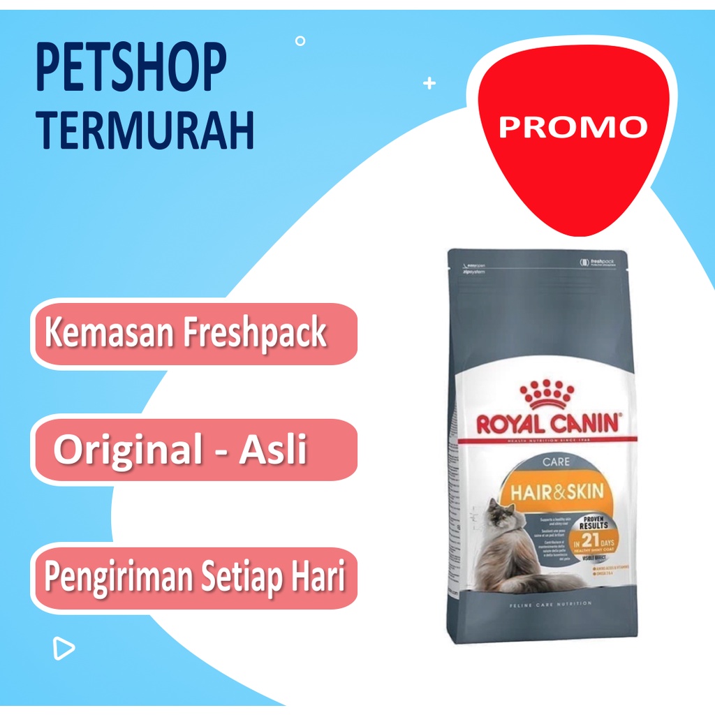 ROYAL CANIN HAIR AND SKIN 4 kg Freshpack