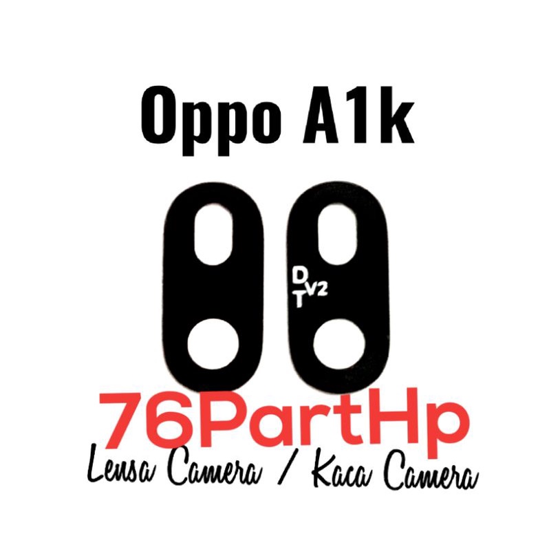 Ori Ring Kaca Lensa Kamera Belakang Oppo A1k