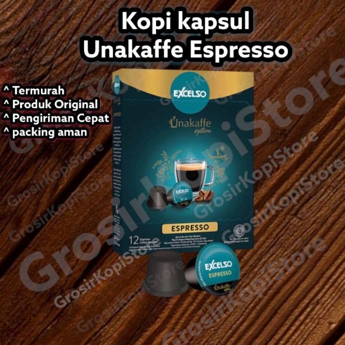

[BISA COD] kopi kapsul excelso unakaffe espresso