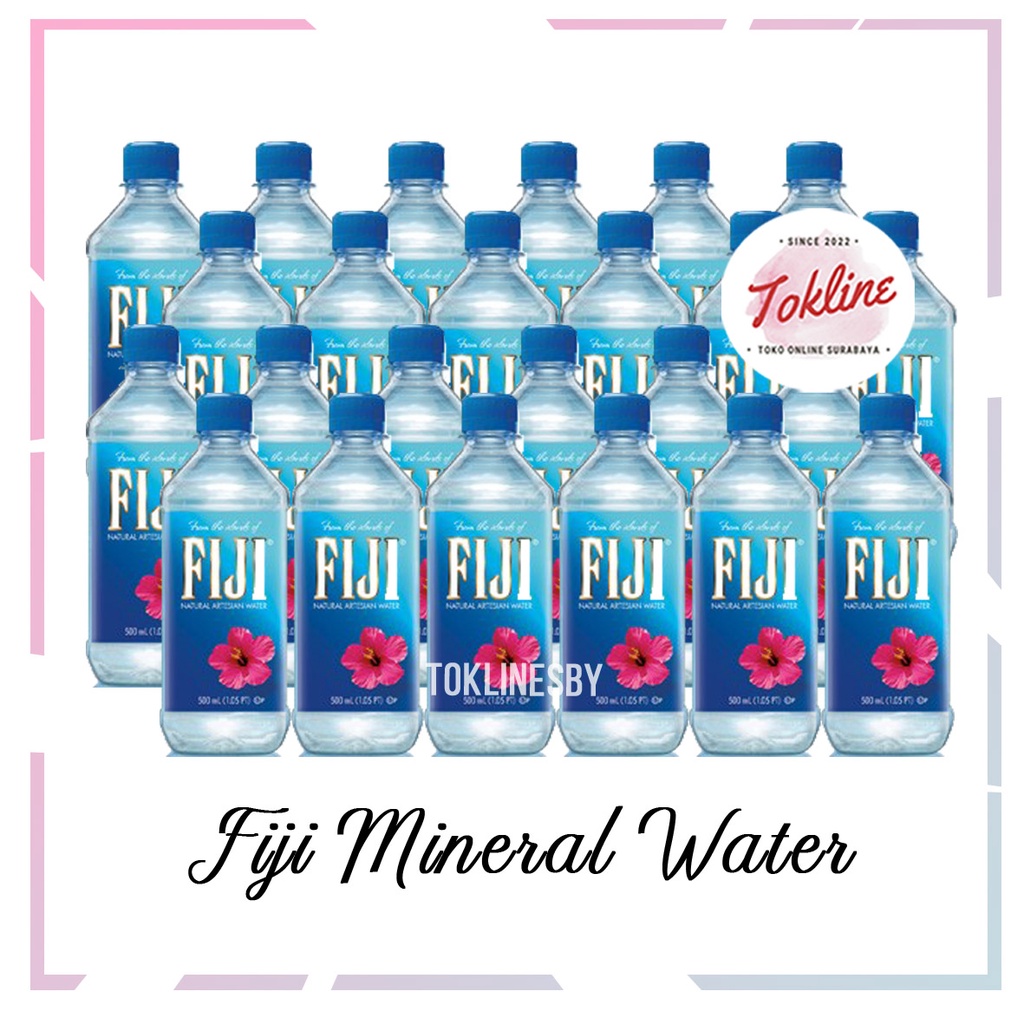 

[ 1 KARTON ISI 24 BOTOL ] FIJI MINERAL WATER 500ml