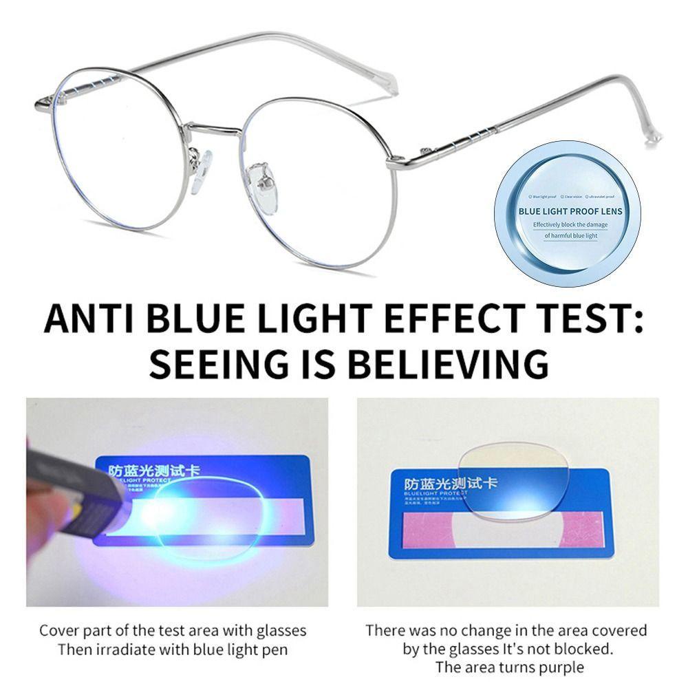 Lily Kacamata Anti-Cahaya Biru Mode Perlindungan Mata Tahan Lama Ultra Light Frame