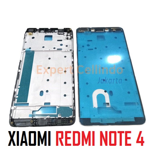 FRAME LCD XIAOMI REDMI NOTE 4 / TATAKAN BEZEL / TULANG CASSING XIAOMI REDMI NOTE 4