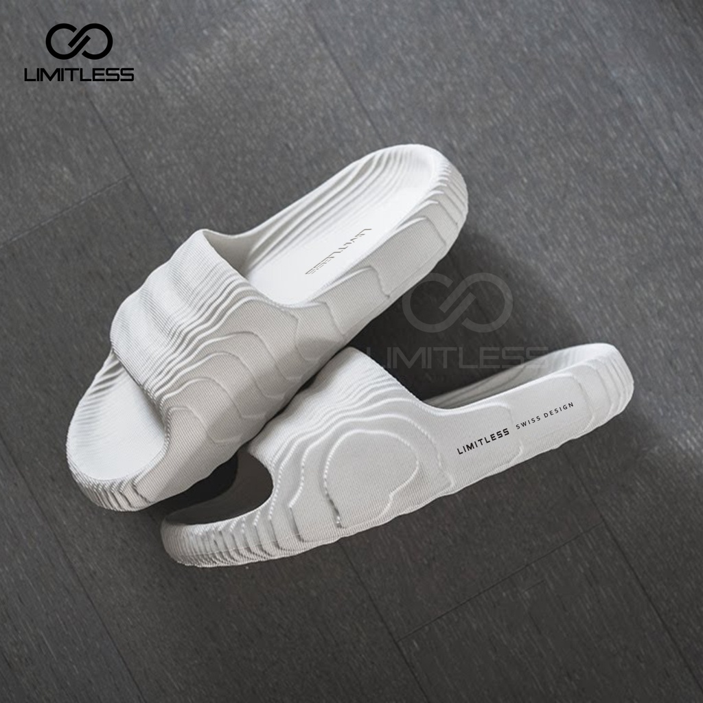 Sandal Pria Slip On Keren Terbaru ADILETTE Slide Eva ExtraLight Premium Selop Pria Trendy Sendal Cowok Slop Keren