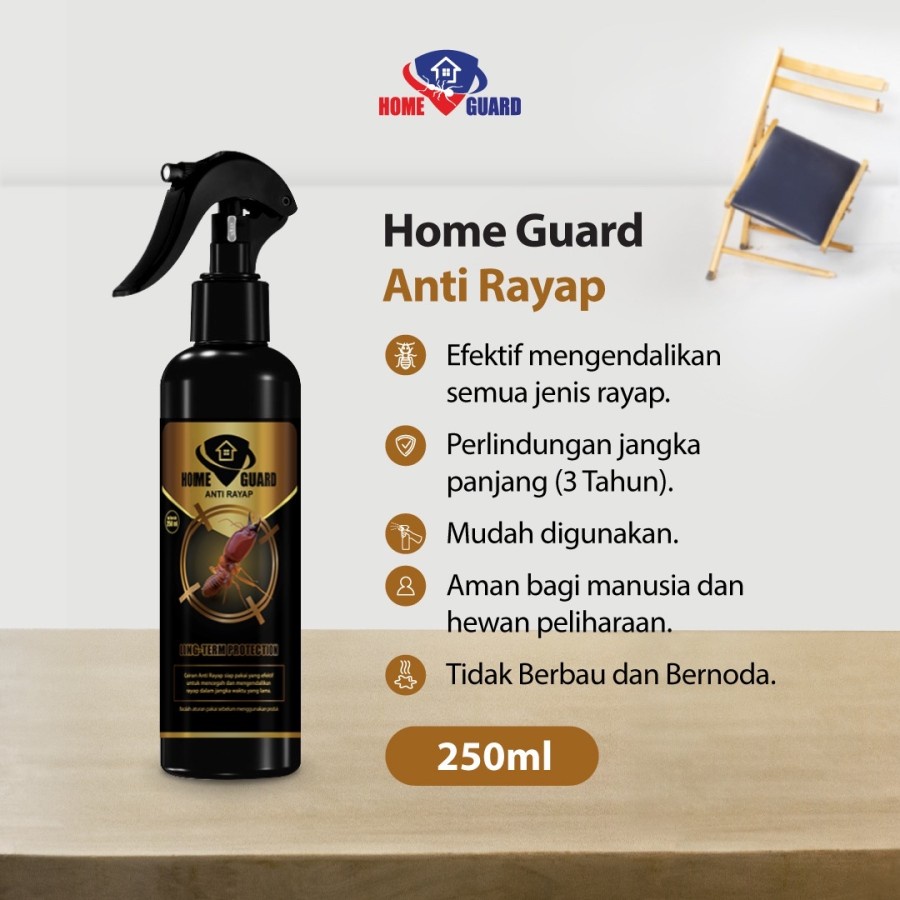 Home Guard Anti Rayap 250ml - Termite Resistant Spray HomeGuard