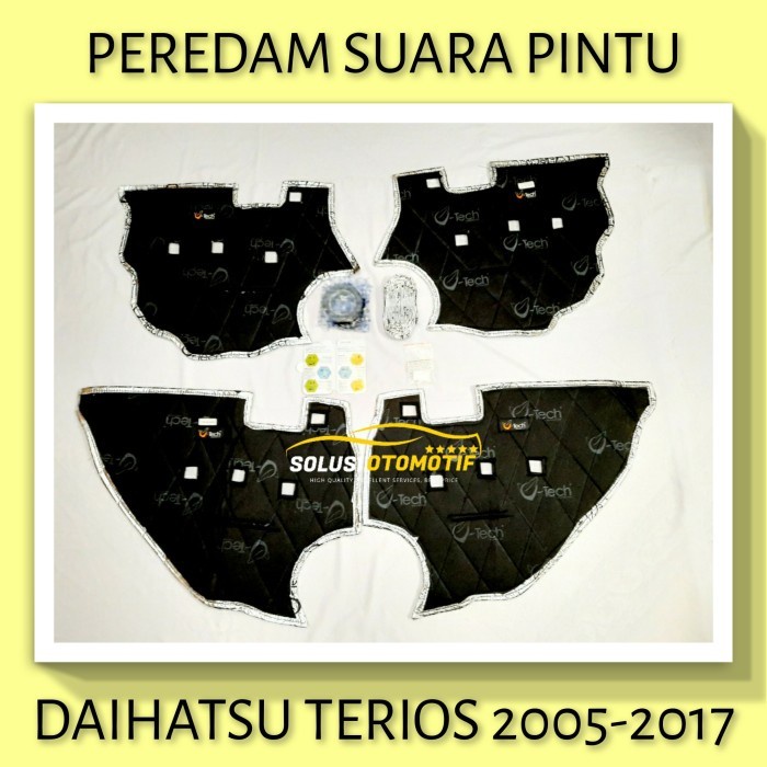 DAIHATSU TERIOS 2005-2017 Peredam Suara Pintu Aksesoris Mobil VTECH