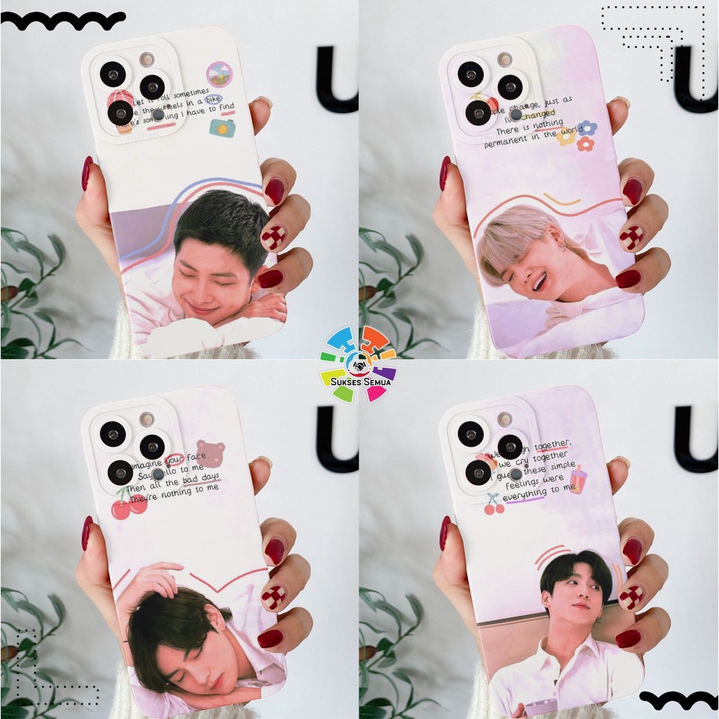 CUSTOM CASE SOFTCASE SILIKON PROCAMERA KOREAN QUOTE CUSTOM REALME C2 5 5I 5S C3 C11 C20 C12 C25 C30 