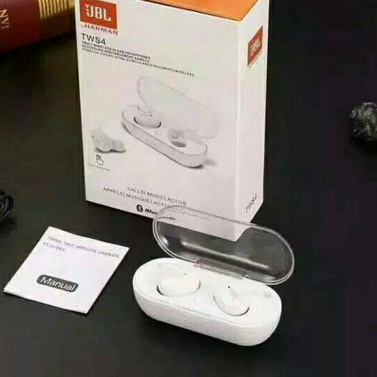 SALEHandsfree JBL Wireless TWS 4 Headset JBL TWS 4 Bluetooth Wireless earphone JBL TWS 4|RA8