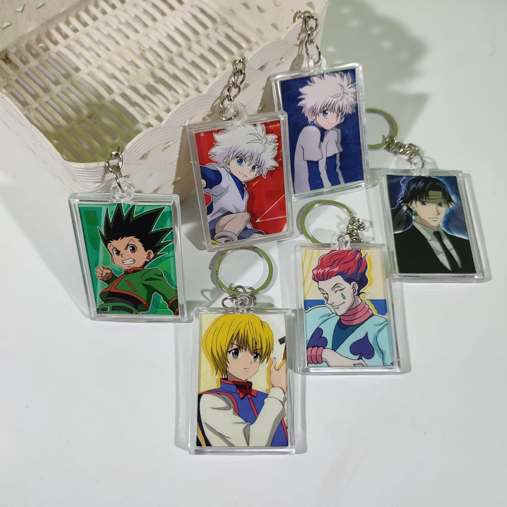 Souvenir Gantungan Kunci Kotak Anime - Hunter x Hunter Keychain