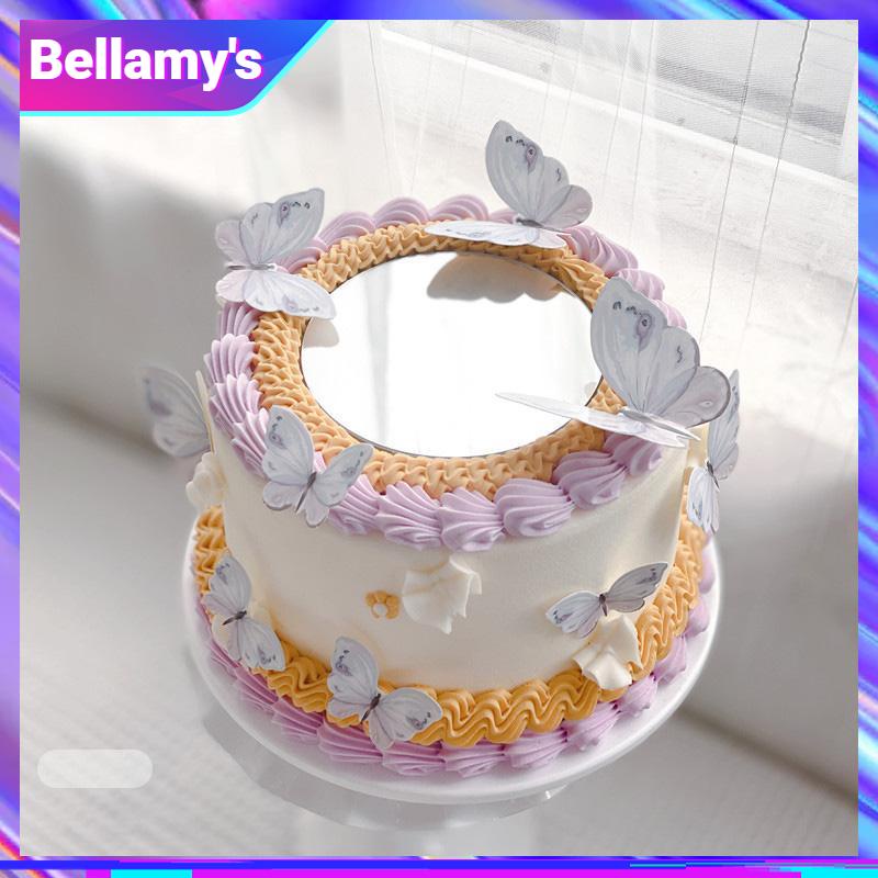 

COD ❤️ Cake Topper Hiasan Kue kupu Kupu Butterfly Pink Ungu Biru Ulang Tahun-Bellamy's