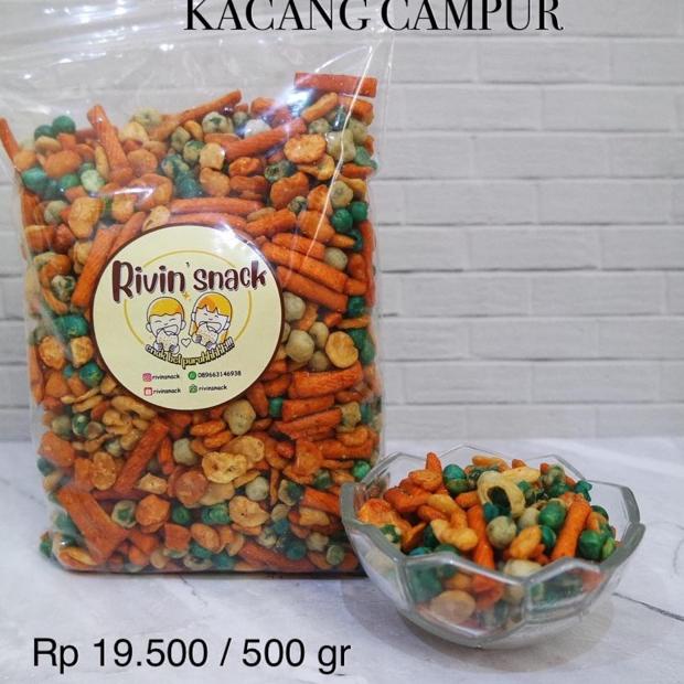 

➾Baru✩➾ KACANG CAMPUR/ MIX NUT 500gr Pakai Plastik Klip Z92 ✥