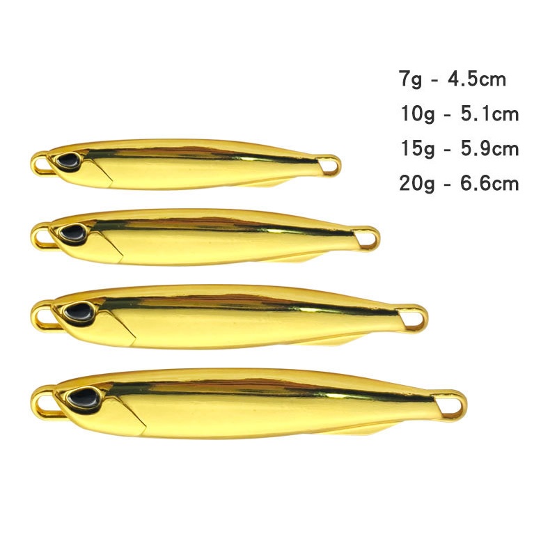 1pcs Laser Memancing Umpan Jig 7g 10g 15g 20g Metal Spinner Umpan Keras Air Asin Jigging Memimpin Tenggelam Umpan Memancing Ikan Gurame Jigging Memimpin 3D Mata Metal Jig Slow Jigging Troli