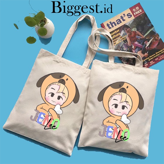 TOTE BAG KANVAS MURAH / TOTE BAG WANITA / TOTE BAG MOTIF NCT Dream Korea part 3