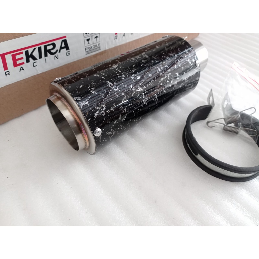 Knalpot Racing Custom Carbon Forged Polos Silencer Slencer Silincer Slincer Only