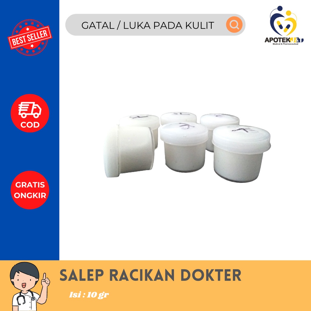 SALEP RACIKAN DOKTER 1O GR / SALEP UNTUK GATAL ATAU LUKA