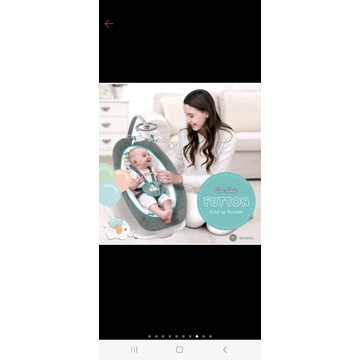 preloved bouncer cocolatte futton green