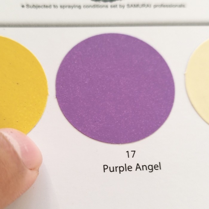 SAMURAI 17 PURPLE ANGLE Ungu Violet Cat Semprot Pilox Pylox Paint