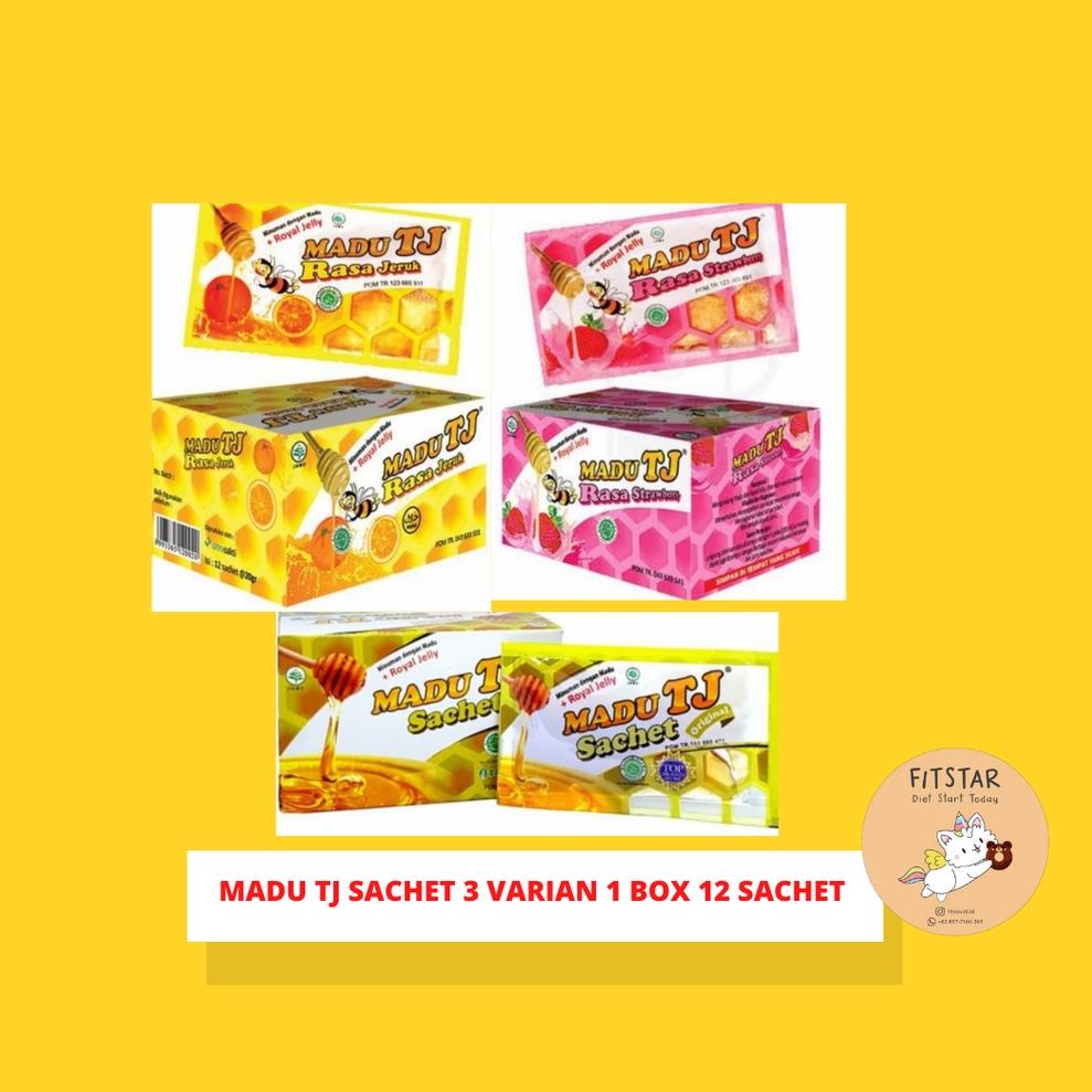

(U-L1L») Tresno Joyo Madu Tj Sachet 1 box isi 12 sachet (3varian) super keren