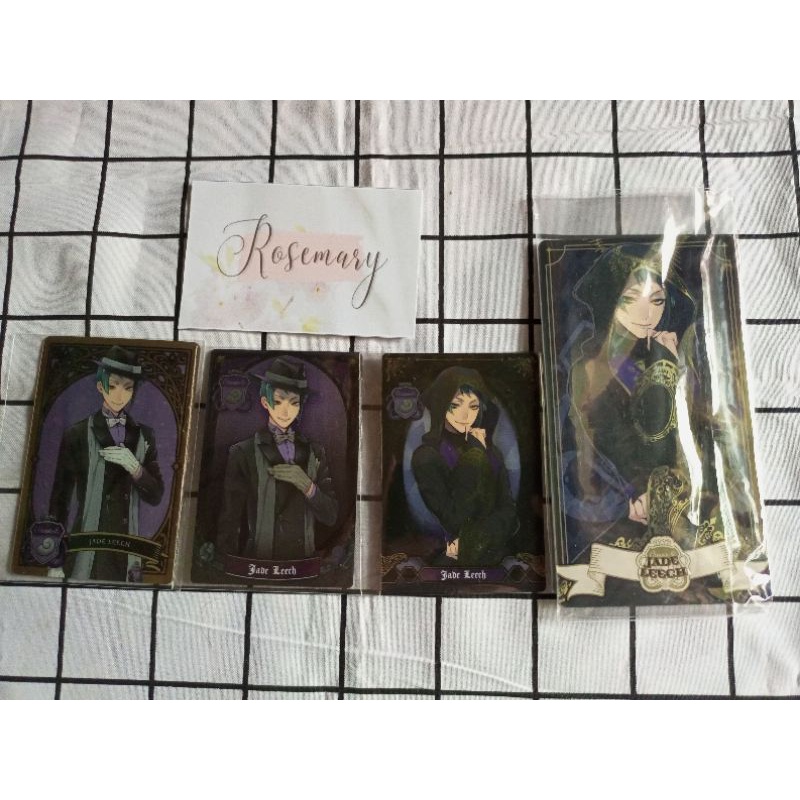 Twisted Wonderland - Jade Leech Card  (Baca deskripsi dulu sebelum beli)