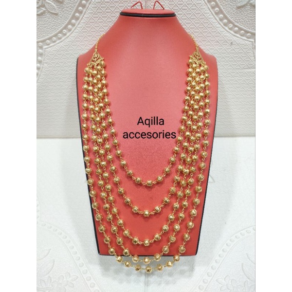 kalung kebaya / kalung Dubai / kalung etnik kebaya / kalung pengantin kalung susun 5 / kalung baju b
