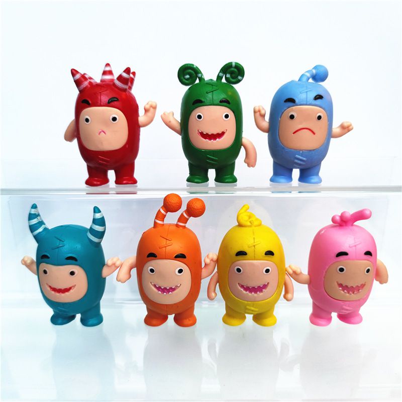 Oddbods Fans Will Love Set 7tokoh Ini Untuk Bermain Dan Dekorasi Anak