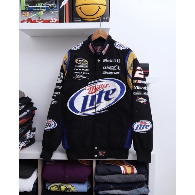 Vintage miller lite nascar
