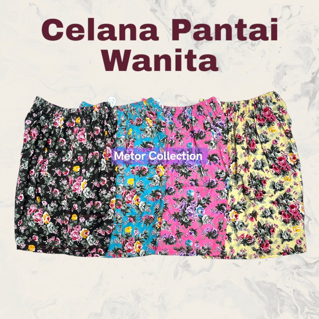 Celana Pendek Wanita Motif Bunga Celana Pendek Motif Celana Pendek Wanita JUMBO Celana Kolor Pendek 