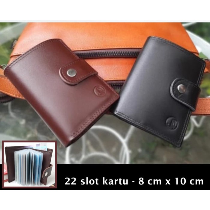 

TERBAIK Dompet Kartu Card Holder Kulit Pria dan Wanita Code 2635