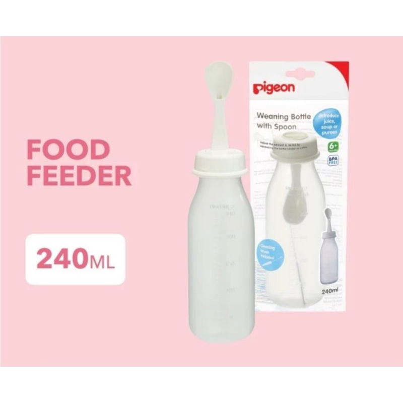 Botol Sendok / Food feeder Pigeon 240ml