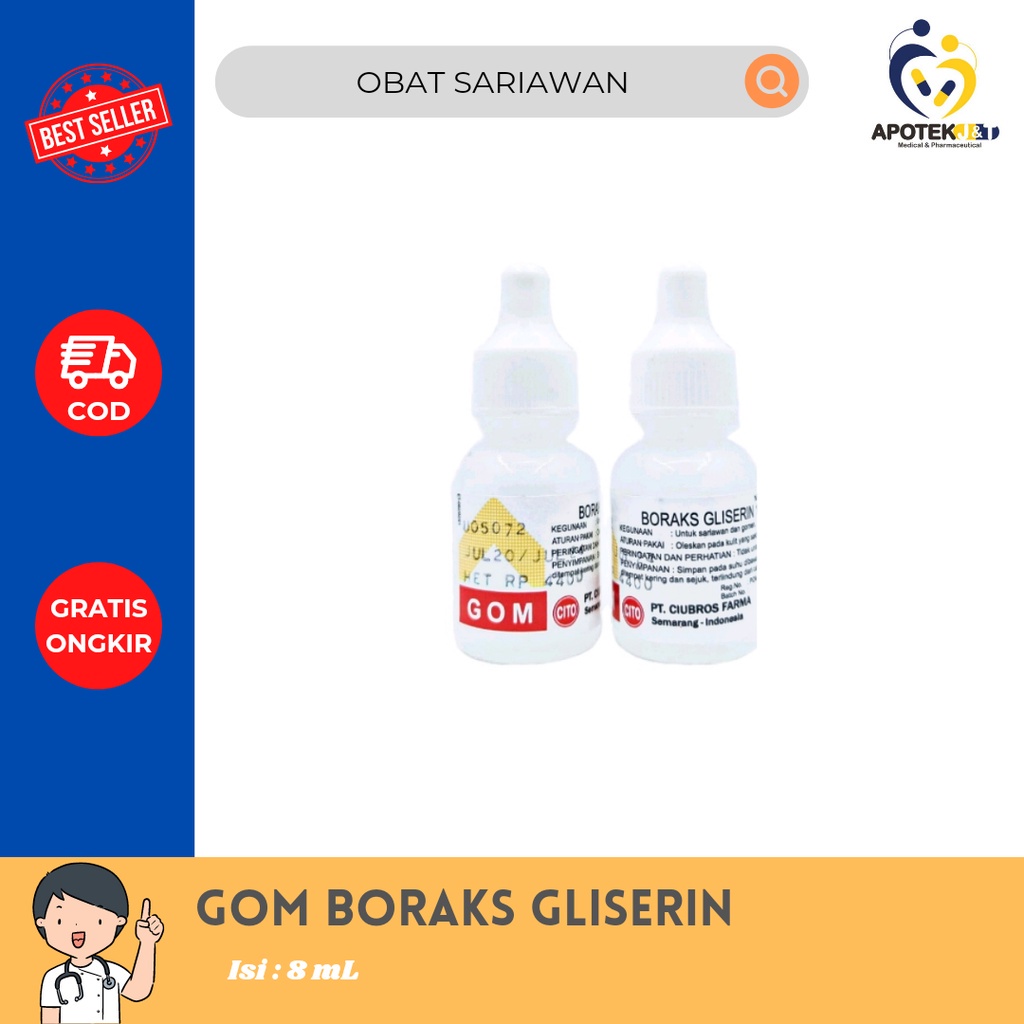 GOM GLISERIN CITO / SLIME ACTIVATOR CIUBROS / OBAT SARIAWAN