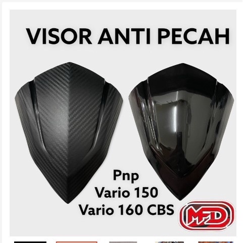 VISOR VARIO 125 150 LED ESP 2015 2017 VARIO 125 TECHNO VARIO 160 CBS TAHUN 2022 FREE DOUBLE TAPE