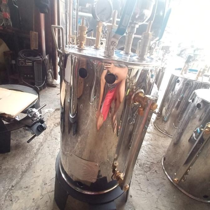 Boiler Setrika Uap Laundry 10 Liter