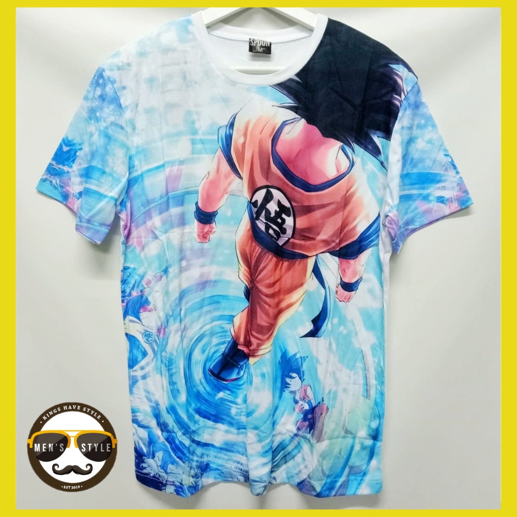 Kaos Motif Son Goku Kaos Import Bangkok Dragon Ball DSK 26