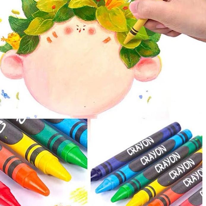 

✹✹ ART SET 208 PENSIL WARNA Crayon set 208pcs - Crayon Mewarnai - 208 Warna - Pensil Krayon (Alat Menggambar atau Mewarnai) Hadiah anak-anak