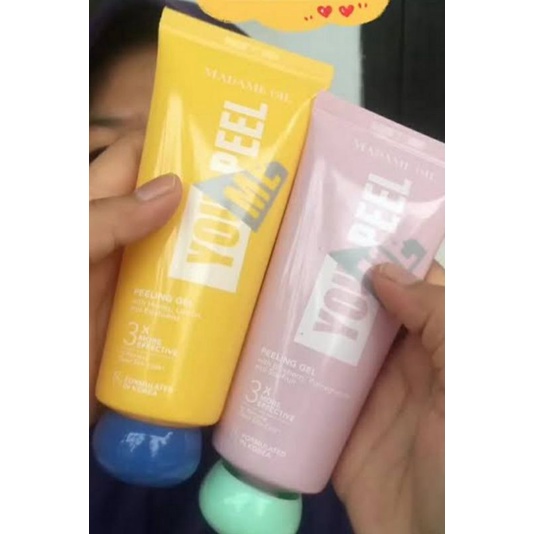 Madamegie Peeling Gel/pengangkat kotoran wajah