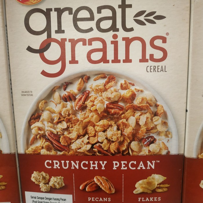 

Post Great Grains Cereal Crunchy Pecan 453 Gram