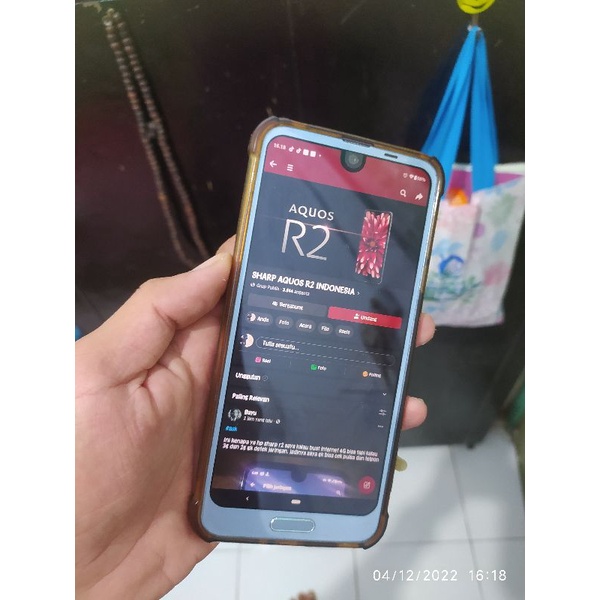 sharp aquos r2 kondisi bekas