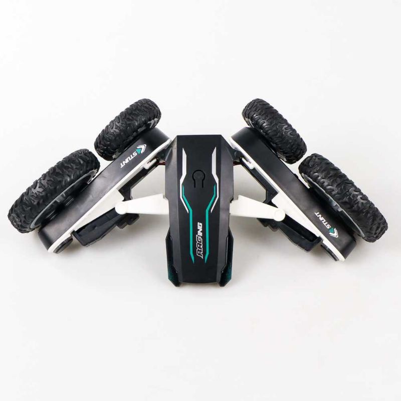 Vortex Remote Control Stunt Car LED 360 Degree Flip 4WD 2.4G - 898A Kado Hadiah Mainan Anak Menyenangkan