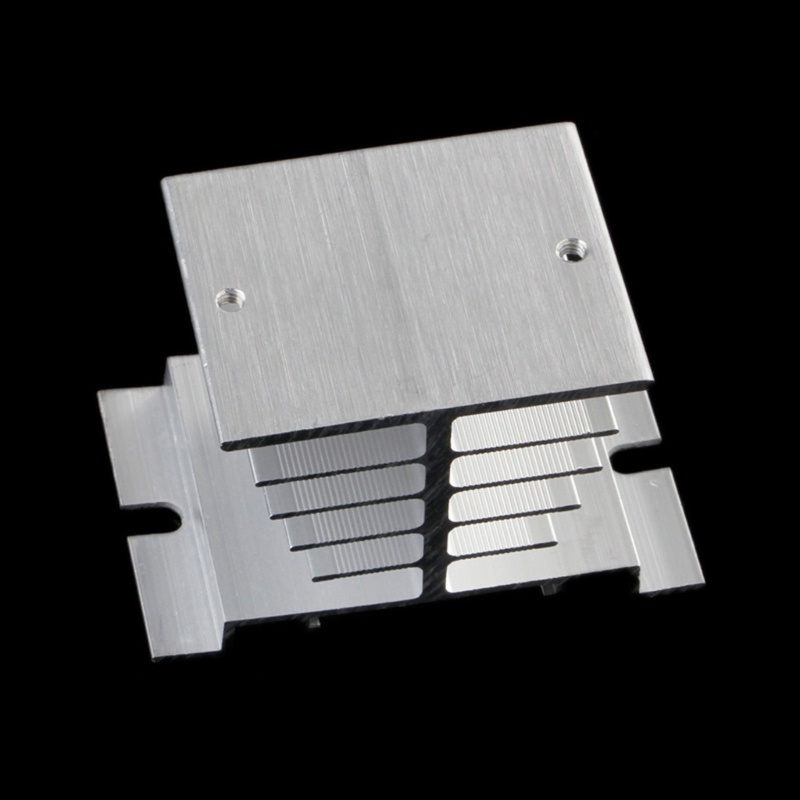 Bt 1Pc Relay Single Phase Solid State SSR Heat Sink Radiator Pembuangan Aluminium