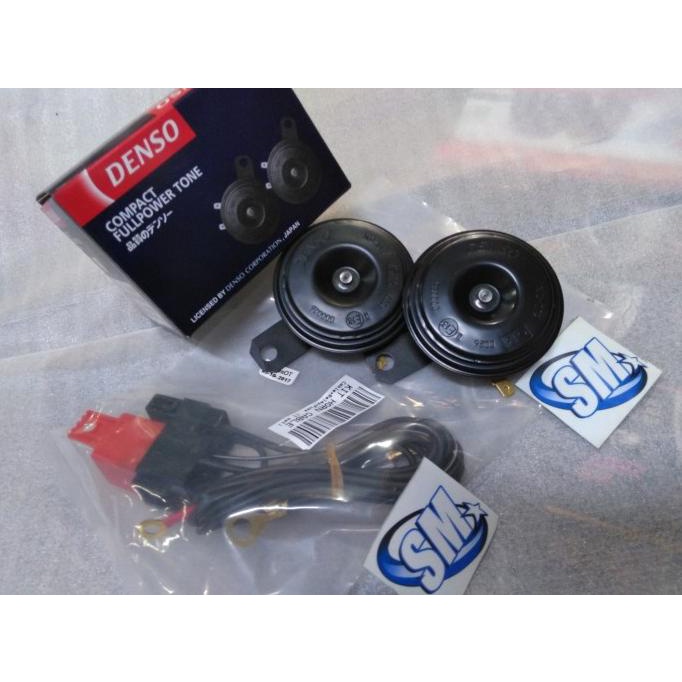 Klakson Denso Disc - Paket klakson Denso disc  + Relay set denso