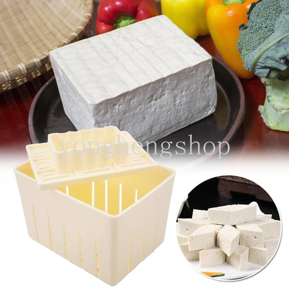 Diy Tofu Press Mould Maker Alat Pembuat Cetakan Tahu Homemade Kotak Alat Pembuat Tahu Kulit Kedelai Dapur Gadget