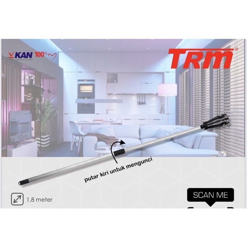 TONGKAT LAMPU MAGIC TRM 1,8M + PENGUNCIAN TINGGI 2,1Meter