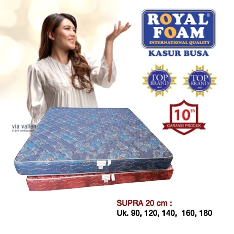 Kasur Busa Royal Foam Supra high quality tebal 20 cm