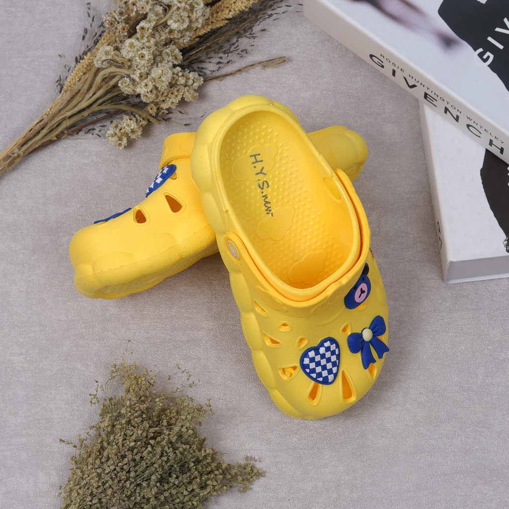 Sandal Anak Wanita Baim Bear Pita - Sandal Import Ukuran 26-35
