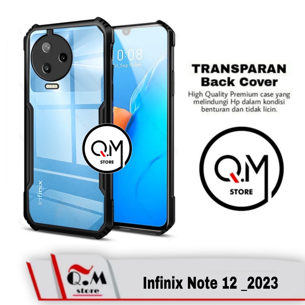 Case Infinix Note 12 2023 Airbag Shockproof Transparent