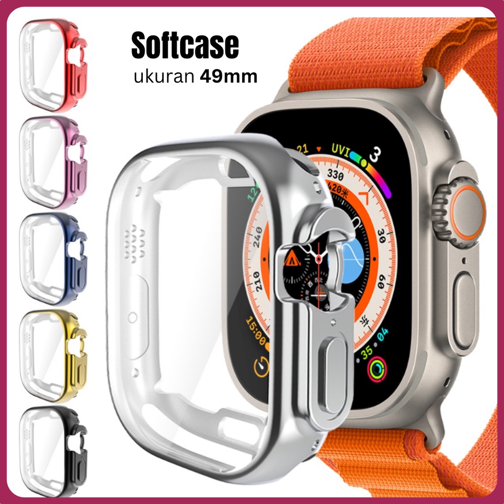 Softcase untuk smartwatch 8 ULTRA Bumper protector smartwatch