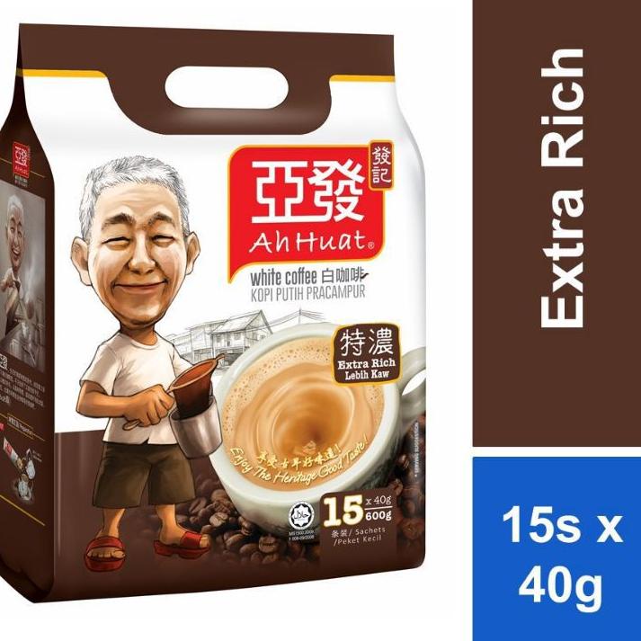 

Harga Bersahabat ✦ AH HUAT WHITE COFFE/ KOPI MALAYSIA 1 BKS^